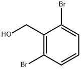 (2,6-ジブロモフェニル)メタノール 化学構造式