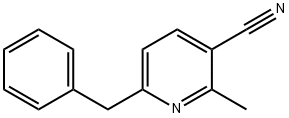 6-Benzyl-2-Methylnicotinonitrile Structure
