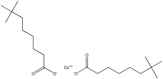Cobalt neocaprate 化学構造式