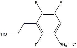 三氟(3-(2-羟乙基)苯基)硼酸钾, 1015082-80-0, 结构式
