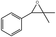 2,2-diMethyl-3-phenyloxirane 化学構造式
