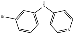 7-溴-5H-吡啶并[4,3-B]吲哚,1015460-59-9,结构式