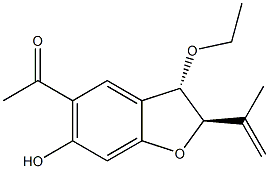 trans-2,3-ジヒドロ-3-エトキシオイパリン 化学構造式
