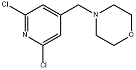 4-((2,6-dichloropyridin-4-yl)Methyl)Morpholine Struktur