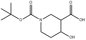 1-(tert-부톡시카르보닐)-4-히드록시피페리딘-3-카르복실산