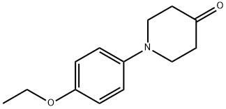 1-(4-ethoxyphenyl)piperidin-4-one Struktur