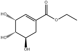 シキミ酸エチル 化学構造式
