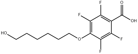 2,3,5,6-四氟-4-(6-羟基正己醚)苯甲酸,1017789-70-6,结构式