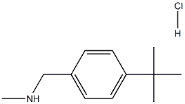 N-Methyl-4-tert-butylbenzylaMine Hydrochloride Structure