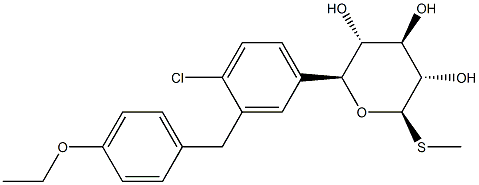 索格列净,1018899-04-1,结构式