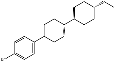 (反,反)-1-溴-4-(4'-乙基双环己基)苯,1019338-55-6,结构式