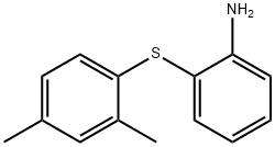 2-((2,4-二甲基苯基)硫代)苯胺,1019453-85-0,结构式