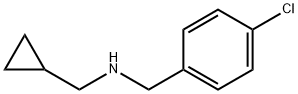 N-环丙甲基-4-氯苄胺 结构式