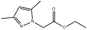 ethyl 2-(3,5-dimethyl-1H-pyrazol-1-yl)acetate Struktur