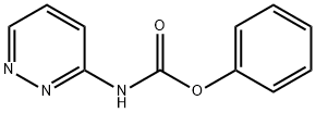 CarbaMic acid, N-3-pyridazinyl-, phenyl ester 化学構造式