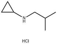 N-IsobutylcyclopropanaMine Hydrochloride Structure