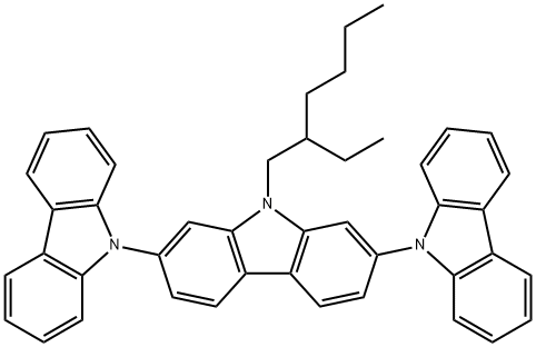 TCz1 , 3,6-bis(carbazol-9-yl)-9-(2-ethyl-hexyl)-9H-carbazole|TCZ1