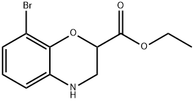 ethyl 8-broMo-3,4-dihydro-2H-benzo[b][1,4]oxazine-2-carboxylate|ETHYL 8-BROMO-3,4-DIHYDRO-2H-BENZO[B][1,4]OXAZINE-2-CARBOXYLATE