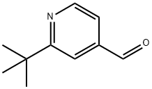 2-叔丁基吡啶-4-甲醛, 1023812-90-9, 结构式
