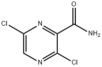 3,6-Dichloropyrazine-2-carboxaMide Structure