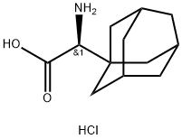 (S)-2-(金刚烷-1-基)-2-氨基乙酸盐酸盐,102502-64-7,结构式