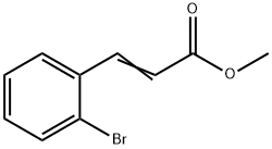 2-?Propenoic acid, 3-?(2-?bromophenyl)?-?, methyl ester Struktur