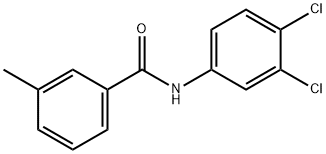 N-(3,4-二氯苯基)-3-甲基苯甲酰胺, 102587-39-3, 结构式