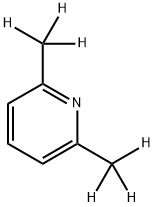 2,6-二(三氘甲基)吡啶, 10259-14-0, 结构式