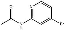 N-(4-ブロモピリジン-2-イル)アセトアミド 化学構造式