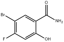 5-BroMo-4-fluoro-2-hydroxy-benzaMide Structure