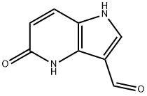 5-羟基-4-氮杂-吲哚-3-甲醛, 1027068-77-4, 结构式