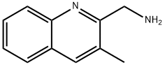 (3-甲基喹啉-2-基)甲胺, 1027763-54-7, 结构式