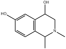 1,2,3,4-Tetrahydro-1,2-diMethyl-4,6-isoquinolinediol Struktur
