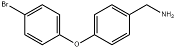 4-(4-溴苯氧基)苄胺, 1028336-08-4, 结构式