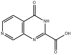 3,4-Dihydro-4-oxo-pyrido[3,4-d]pyriMidine-2-carboxylic acid Struktur