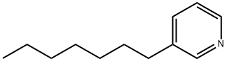 3-庚基吡啶, 103037-27-0, 结构式