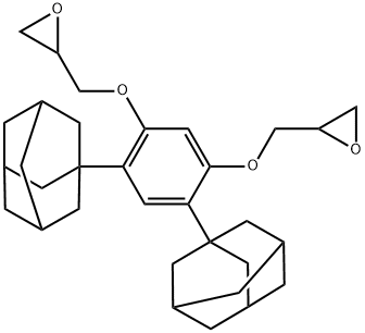 4,6-双(1-金刚烷基)-1,3-二缩水甘油醚基苯, 1030386-18-5, 结构式