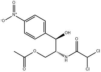 氯霉素醋酸 结构式