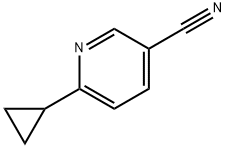 6-cyclopropylnicotinonitrile Struktur
