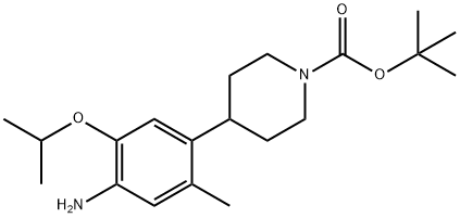 tert-butyl 4-(4-aMino-5-isopropoxy-2-Methylphenyl)piperidine-1-carboxylate