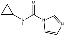 N-环丙基-1-咪唑甲酰胺, 1033090-34-4, 结构式