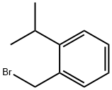1-(ブロモメチル)-2-イソプロピルベンゼン 化学構造式