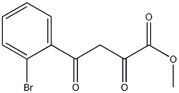 2,4-二羰基邻溴苯丁酸甲酯 结构式