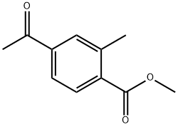 Methyl 4-acetyl-2-Methylbenzoate Structure