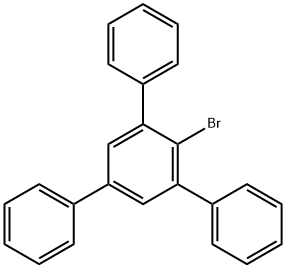 2-BroMo-1,3,5-triphenylbenzene Struktur