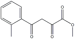 methyl 4-(2-methylphenyl)-2,4-dioxobutanoate Structure