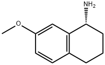 (1R)-7-甲氧基-1,2,3,4-四氢萘-1-基)胺, 103791-15-7, 结构式