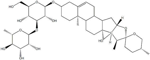 Mannioside A Struktur