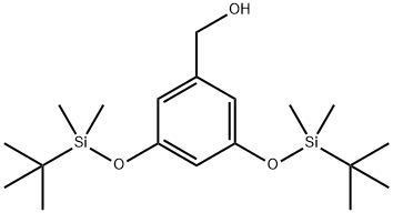 3,5-二[[(叔丁基)二甲基硅烷基]氧基]苯甲醇, 103929-84-6, 结构式