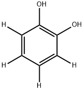 1,2-苯二酚-3,4,5,6-D4 结构式